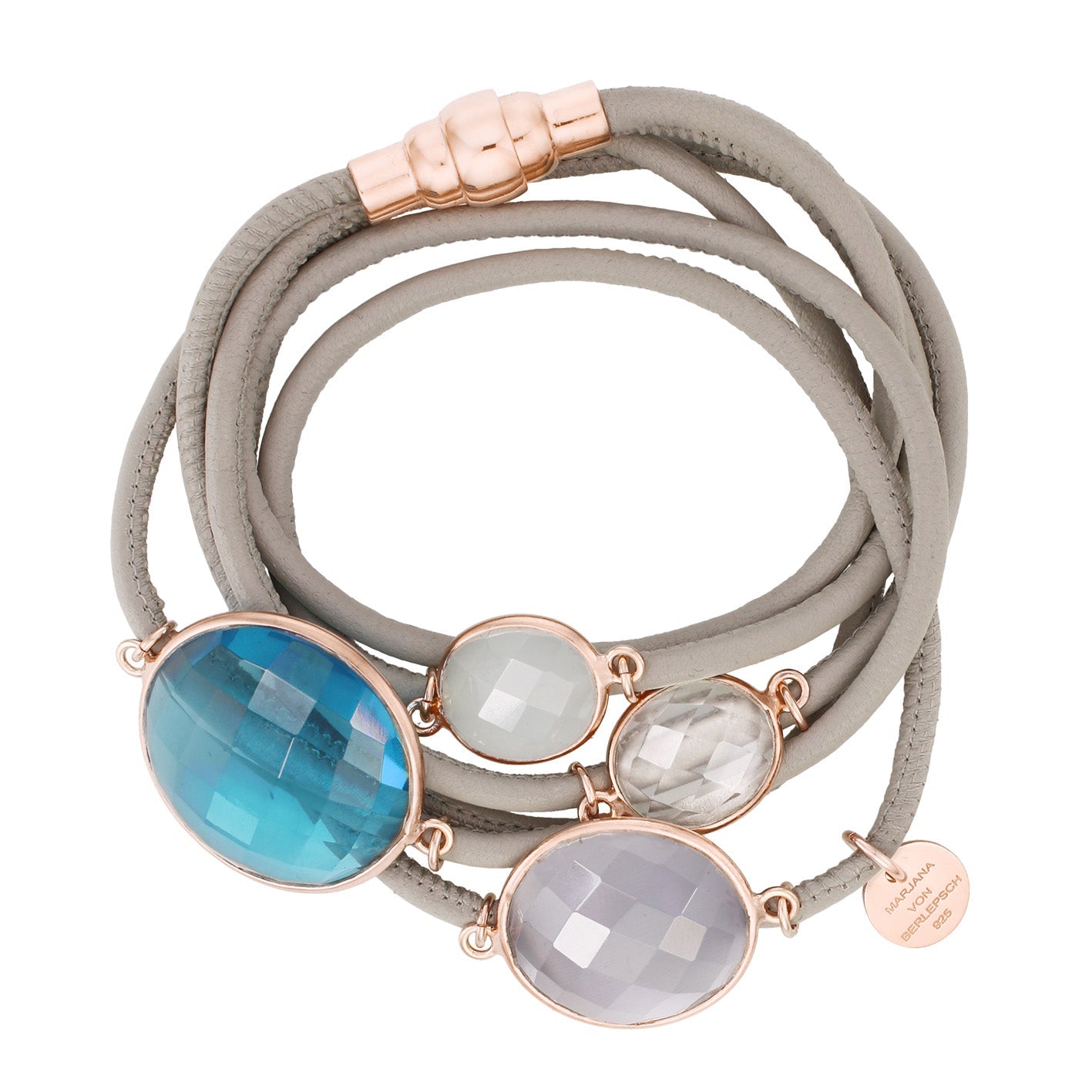 MOGUL ARMBAND BLUE TOPAZ