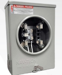 100A 1 Position Meter Socket Outdoor