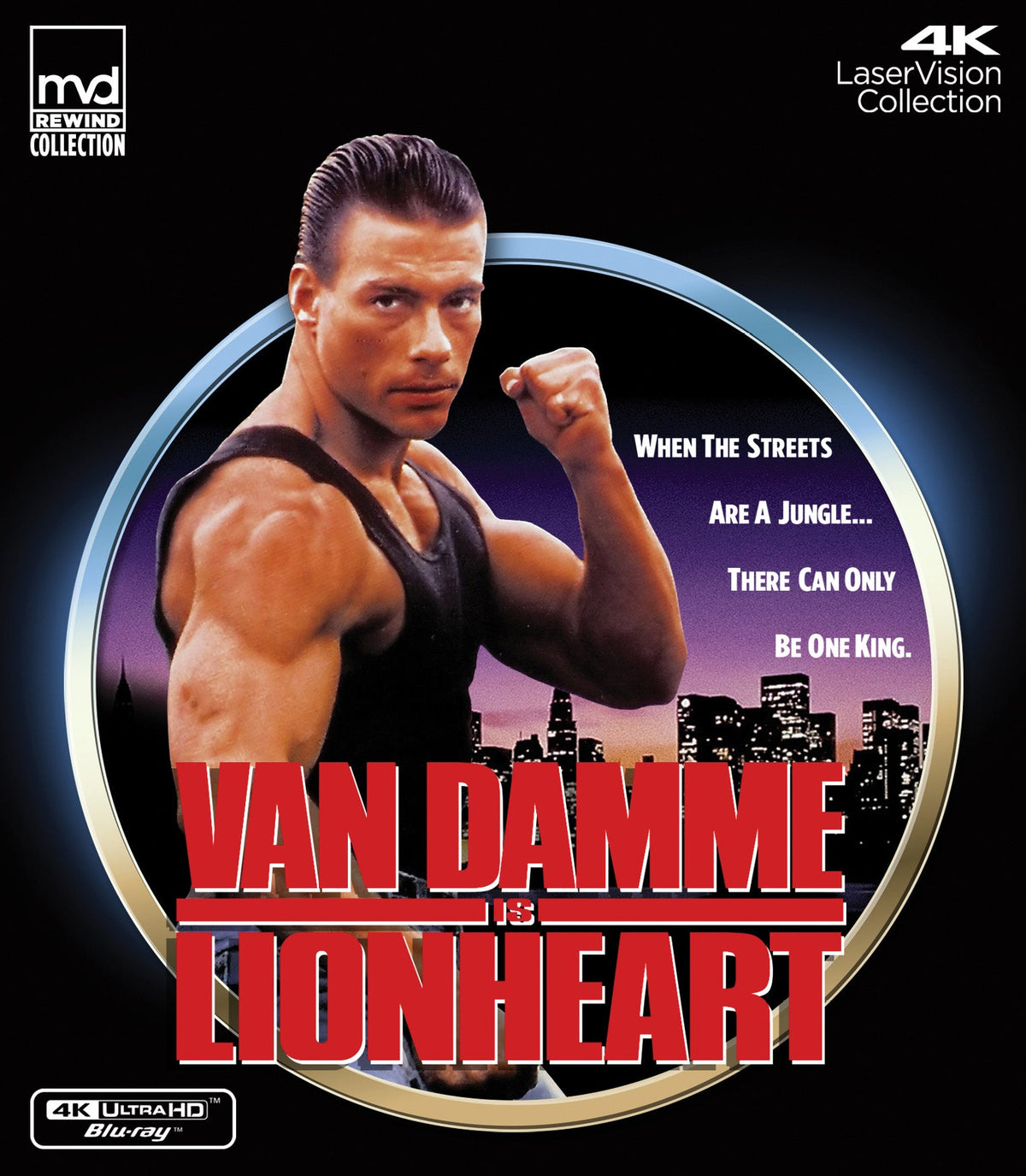 *UPDATE* PRE-ORDER Lionheart (1990) EXTENDED CUT LE Slipcover MVD - 4K UHD / Blu-ray