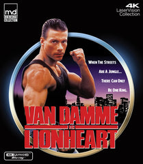 *UPDATE* PRE-ORDER Lionheart (1990) EXTENDED CUT LE Slipcover MVD - 4K UHD / Blu-ray