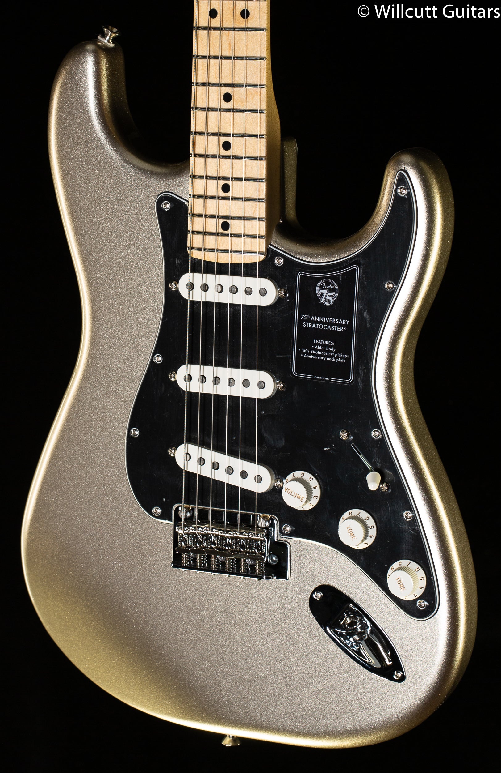Fender 75th Anniversary Stratocaster Maple Fingerboard Diamond Anniversary (671)