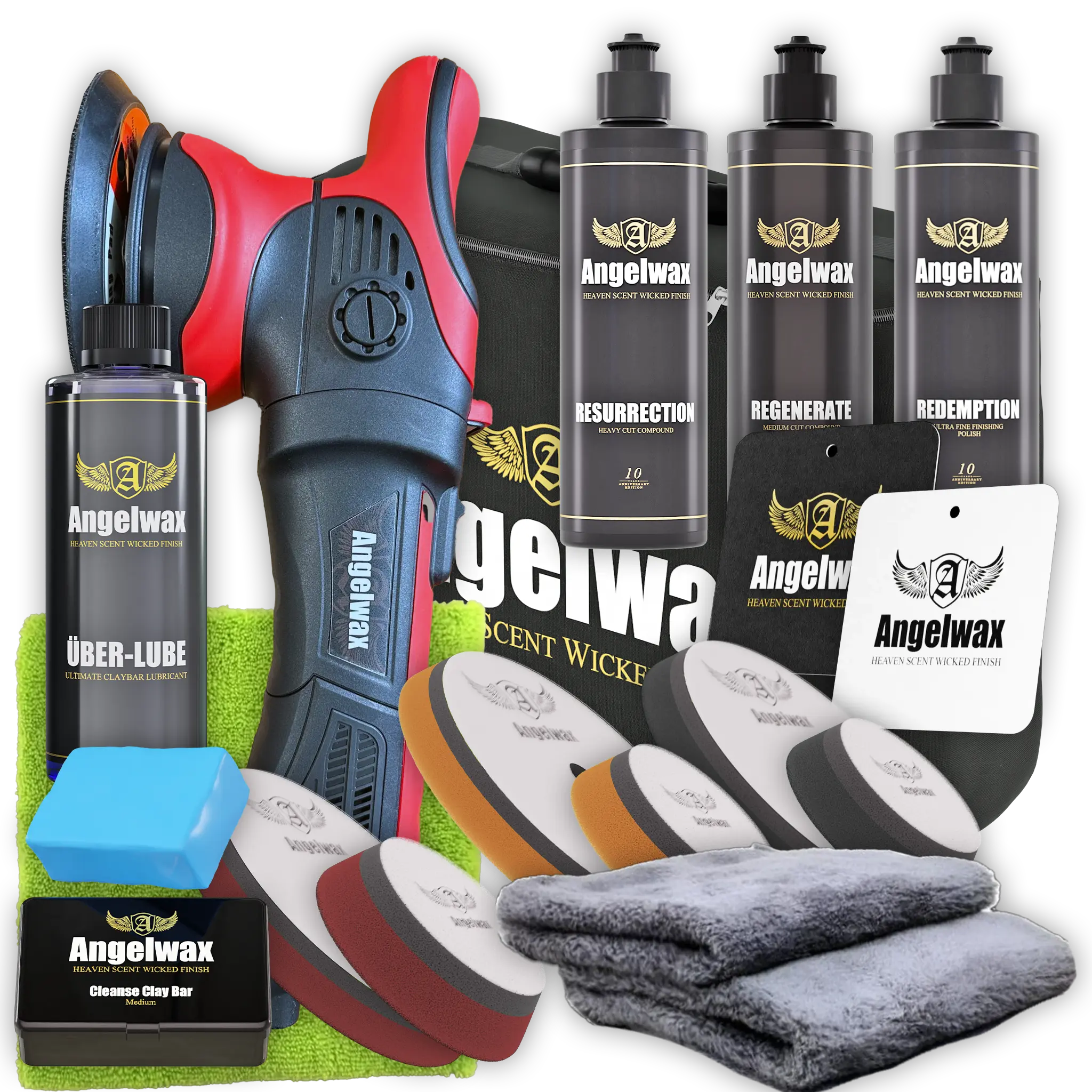 Angelwax Machine Polisher - Complete Kit Angelwax Limited