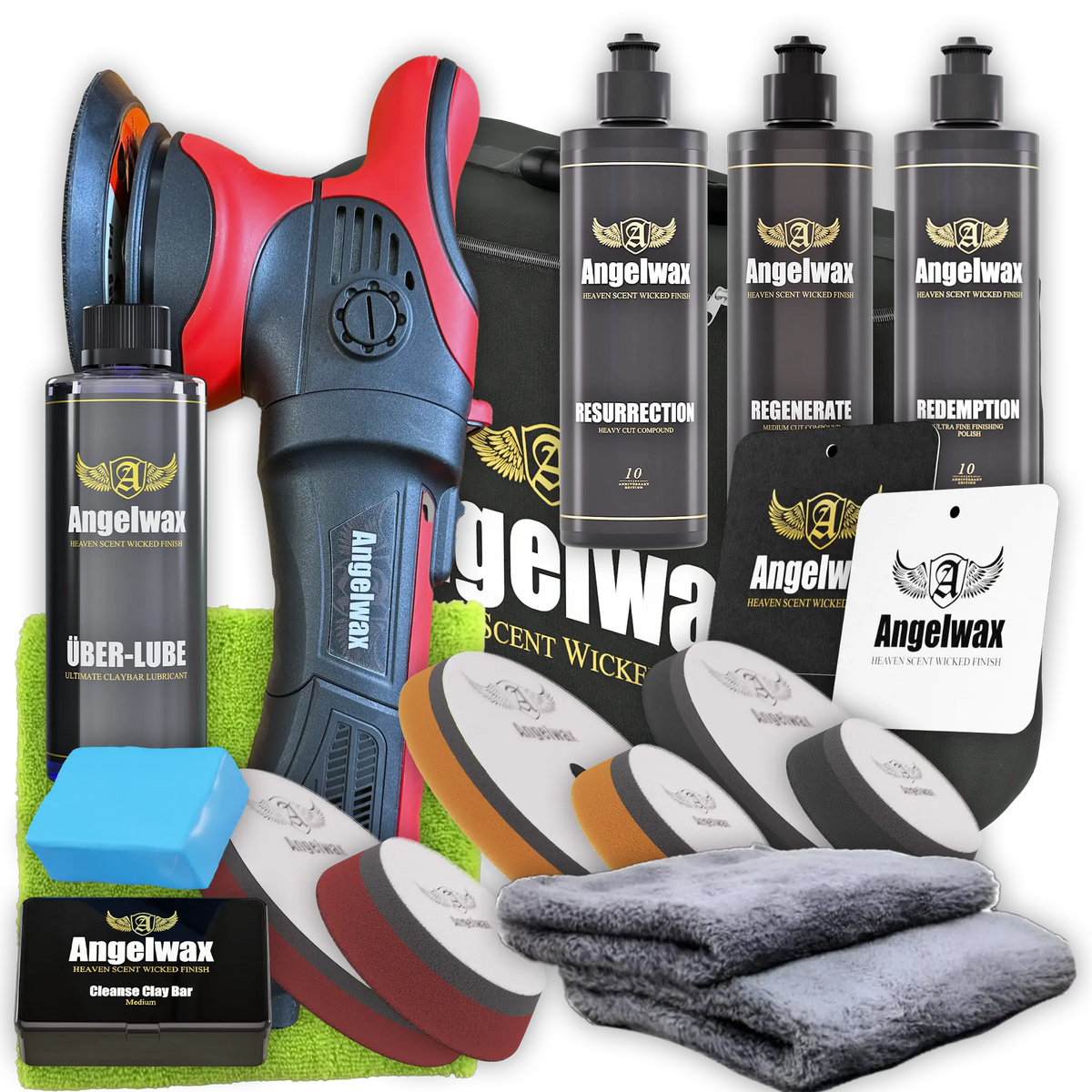 Angelwax Machine Polisher - Complete Kit Angelwax Limited