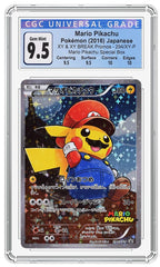 CGC Trading Cards Certifies Set of Pokémon Promo Cards Combining Pikachu and the Mario Bros