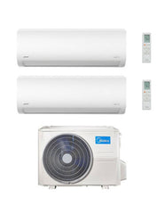 Klimaanlage Midea Xtreme Save Pro Dual Split Set 2X 2,5KW Multisplit MSAGBU-09HRFN8-ME R32