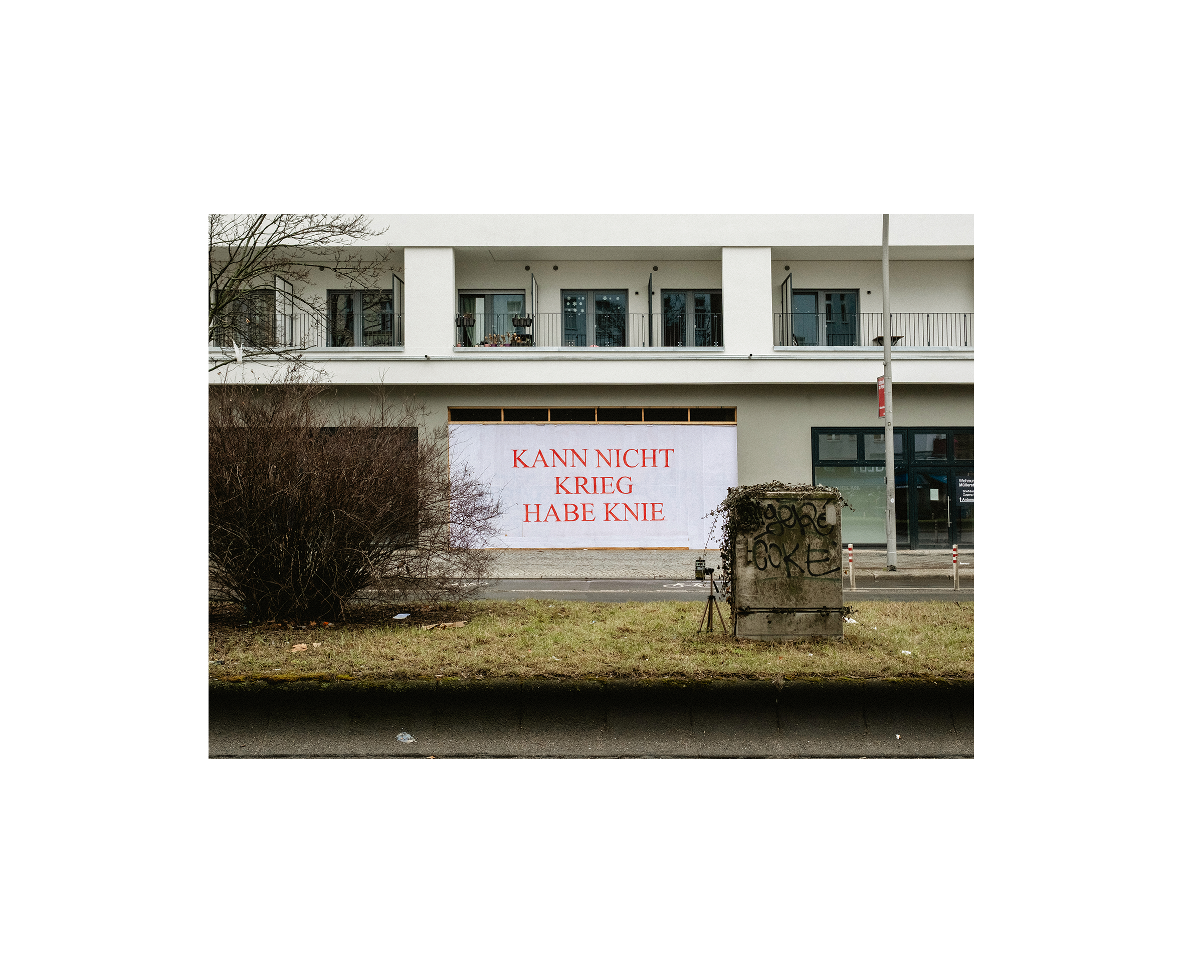 PRINT KNIEKRIEG MÜLLERSTRASSE