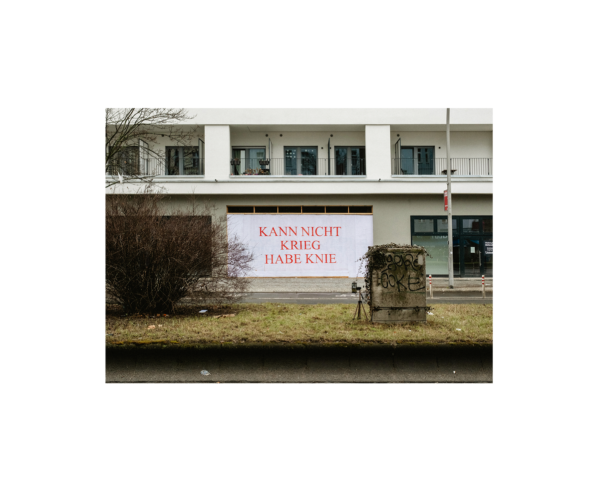 PRINT KNIEKRIEG MÜLLERSTRASSE