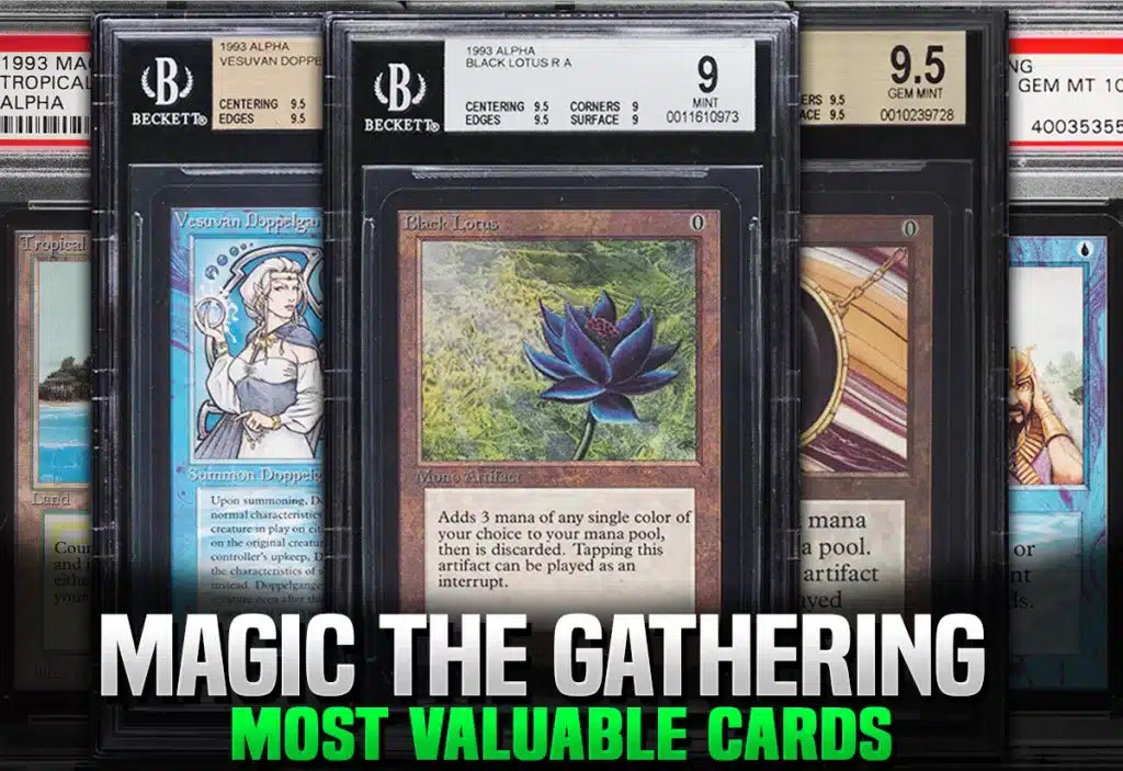 10 Rare Magic The Gathering Cards Sold For Big Money