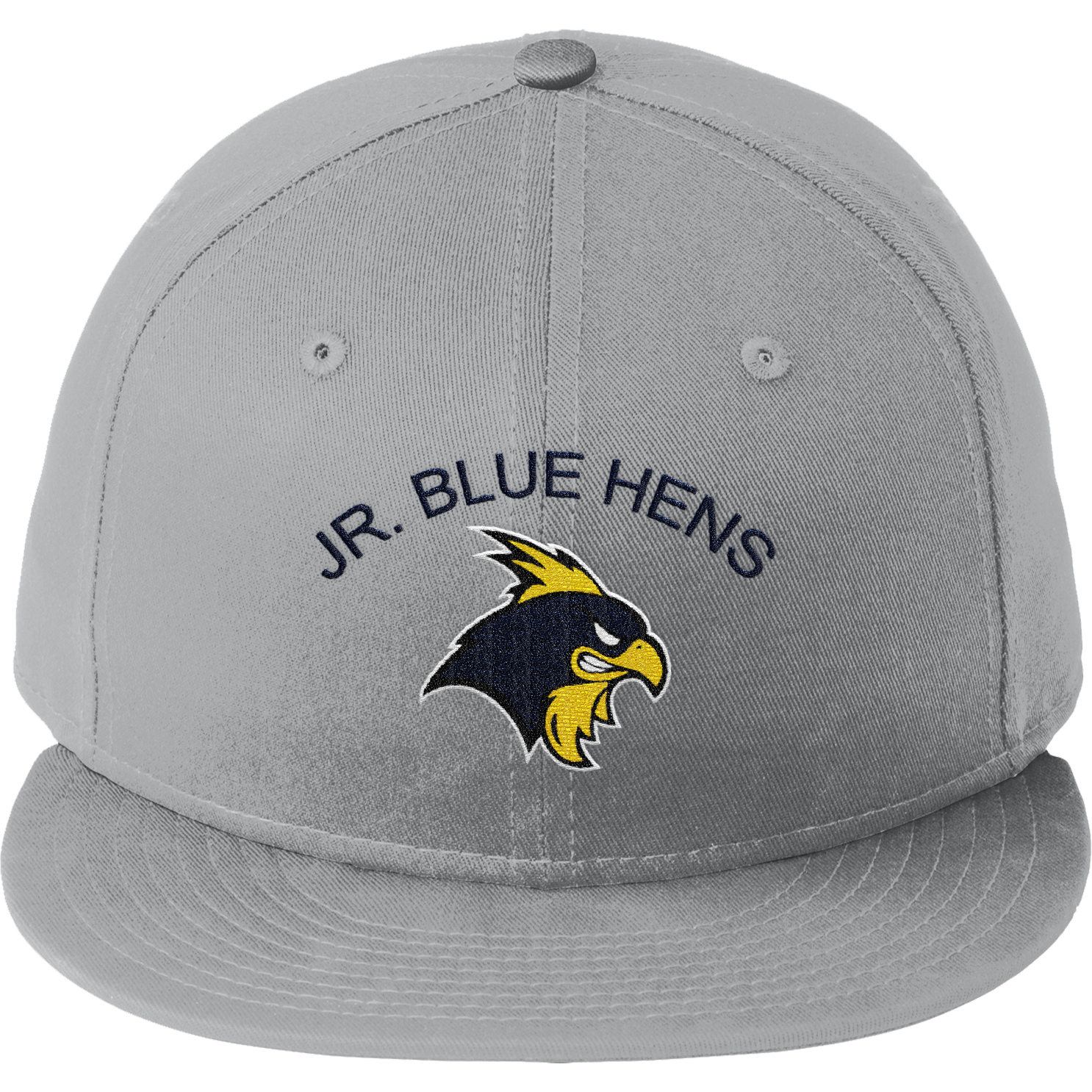 Delaware Jr. Blue Hens New Era Flat Bill Snapback Cap