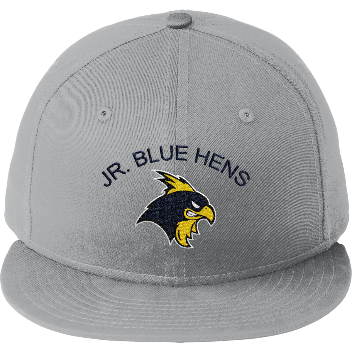 Delaware Jr. Blue Hens New Era Flat Bill Snapback Cap