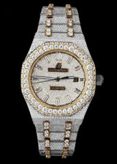 Iced Out Moissanite AP Luxury Watch for Men's