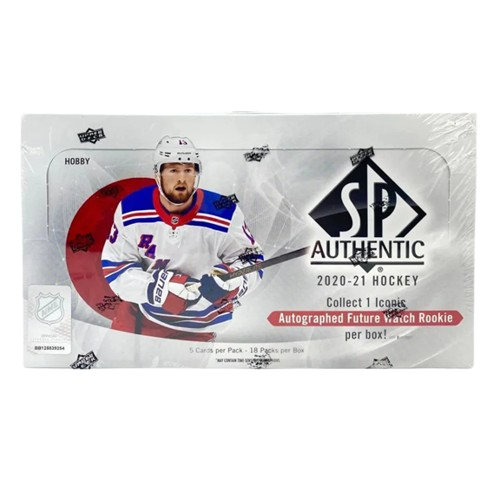 2020-21 UPPER DECK SP AUTHENTIC HOCKEY HOBBY BOX