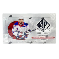 2020-21 UPPER DECK SP AUTHENTIC HOCKEY HOBBY BOX