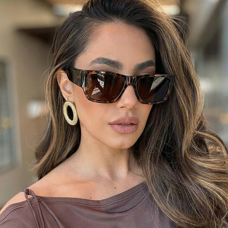 Herren Bold Square Frame Sonnenbrille Brehn