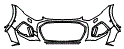 2025 Audi Q5 (Previous Generation) Sportback Prestige Bumper Kit - PPF