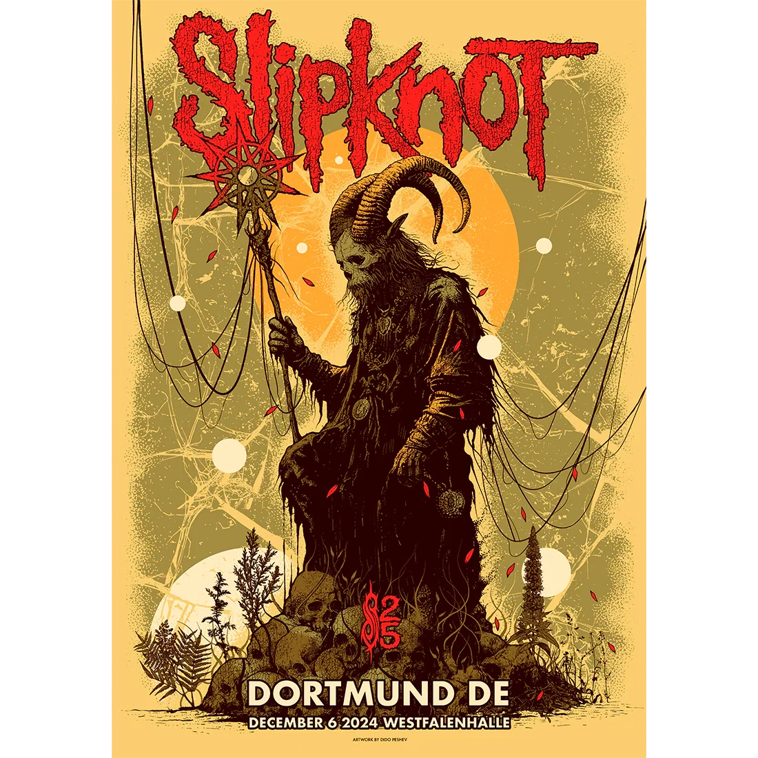 Slipknot - 2024 Limited Edition Tour Poster – Dortmund