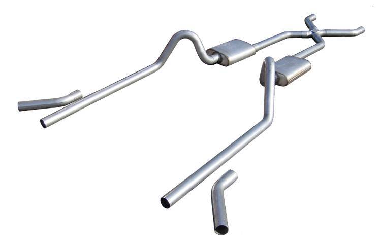 PYPES PERFORMANCE EXHAUST 55-57 Chevy Crossmember Back Exhaust SGC10T