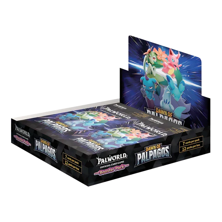 Palworld Official Card Game - Dawn of Palpagos - Booster Box (12x Packs)