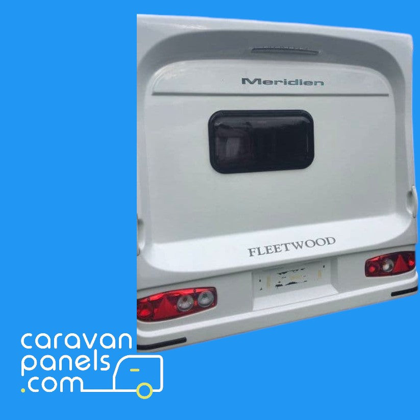 Fleetwood Caravan Rear Panel 001 - Premium Fibreglass Replacement