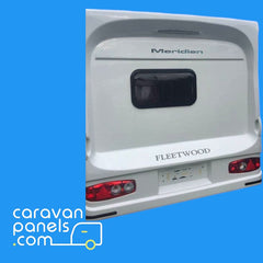 Fleetwood Caravan Rear Panel 001 - Premium Fibreglass Replacement