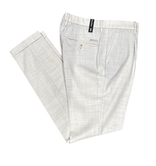 Alberto Performance Wool Pant in Barista | Beige