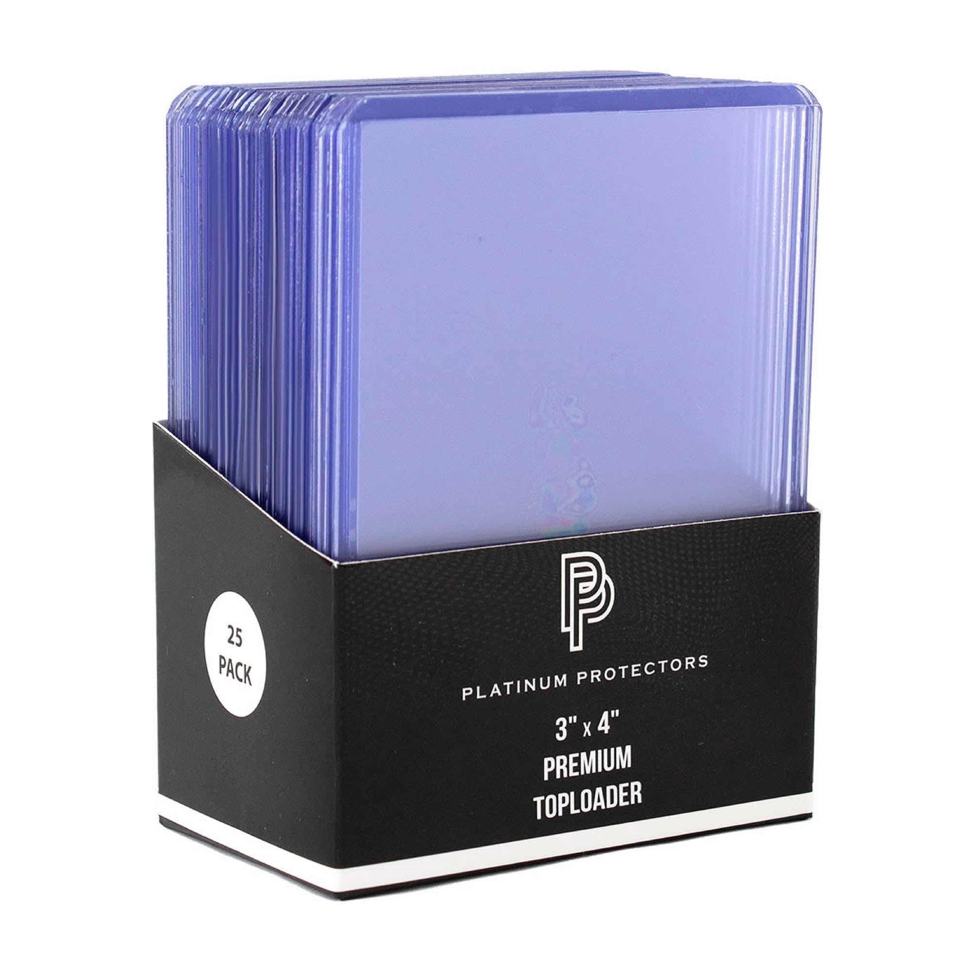 Platinum Protectors Trading Card Sleeves, Toploader Card Protectors for  Football, Baseball Sports Cards – Clear Plastic Top Loaders for Trading  Cards