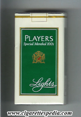 players light cigarettes Players (colour design) (Special Menthol Lights)  L-20-S