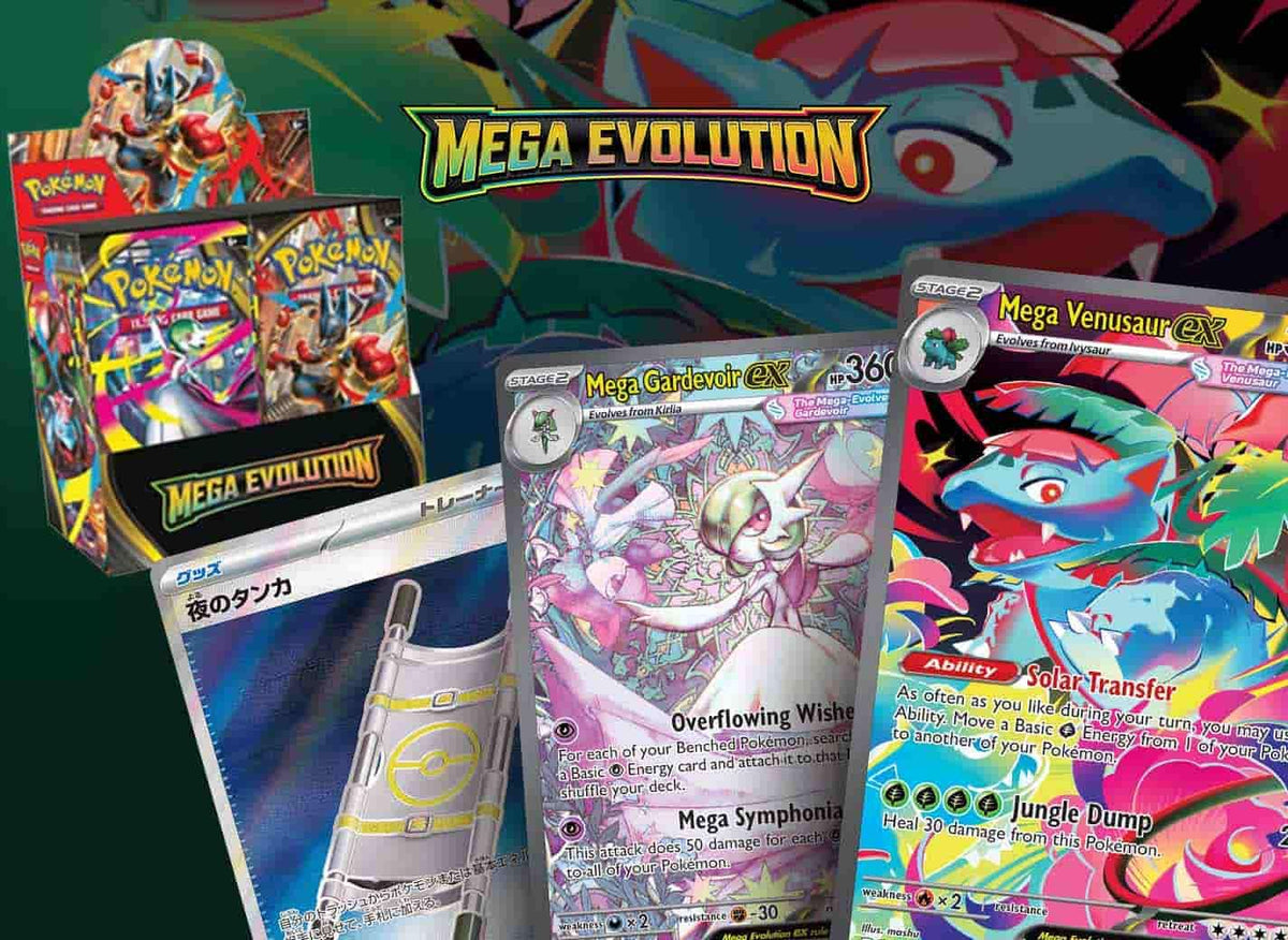 Everything We Know About Pokémon TCG: Mega Evolution