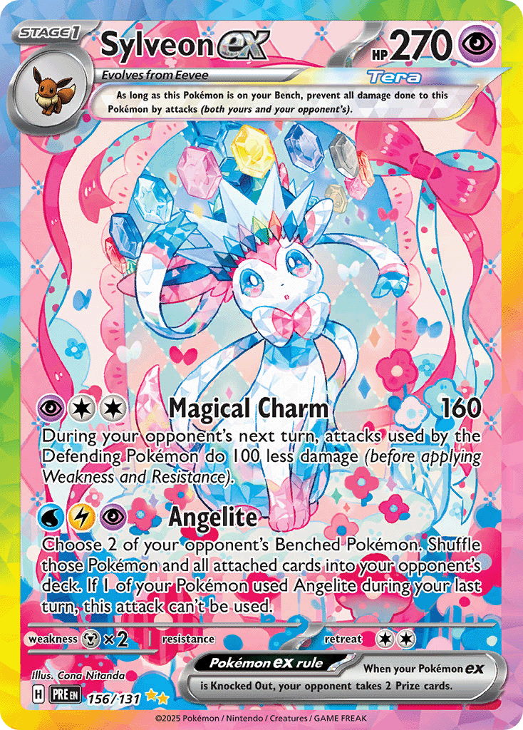 Pokemon TCG Prismatic Evolutions Checklist: Full PRE Card List