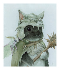 Lily Seika Jones - The Wolf Bunny Print