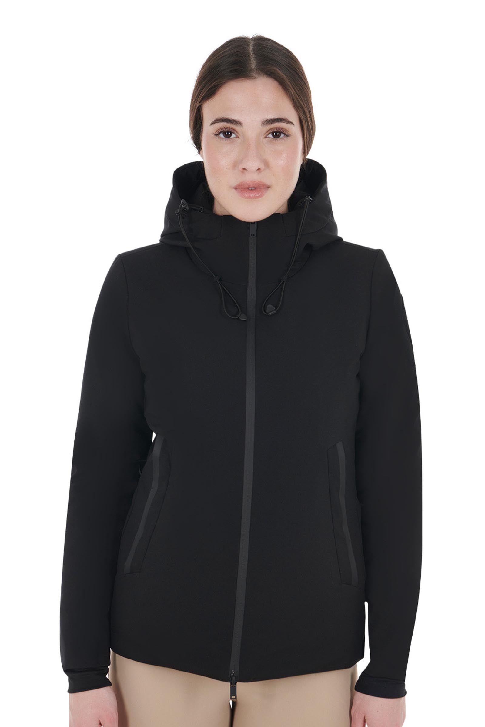 Equestro Women's Down Jacket Water and Wind Repellent Women’s Riding Clothing