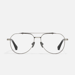 QUAY All Caps Optical Eyeglasses - Brushed Gunmetal (Exclusively In-Store)