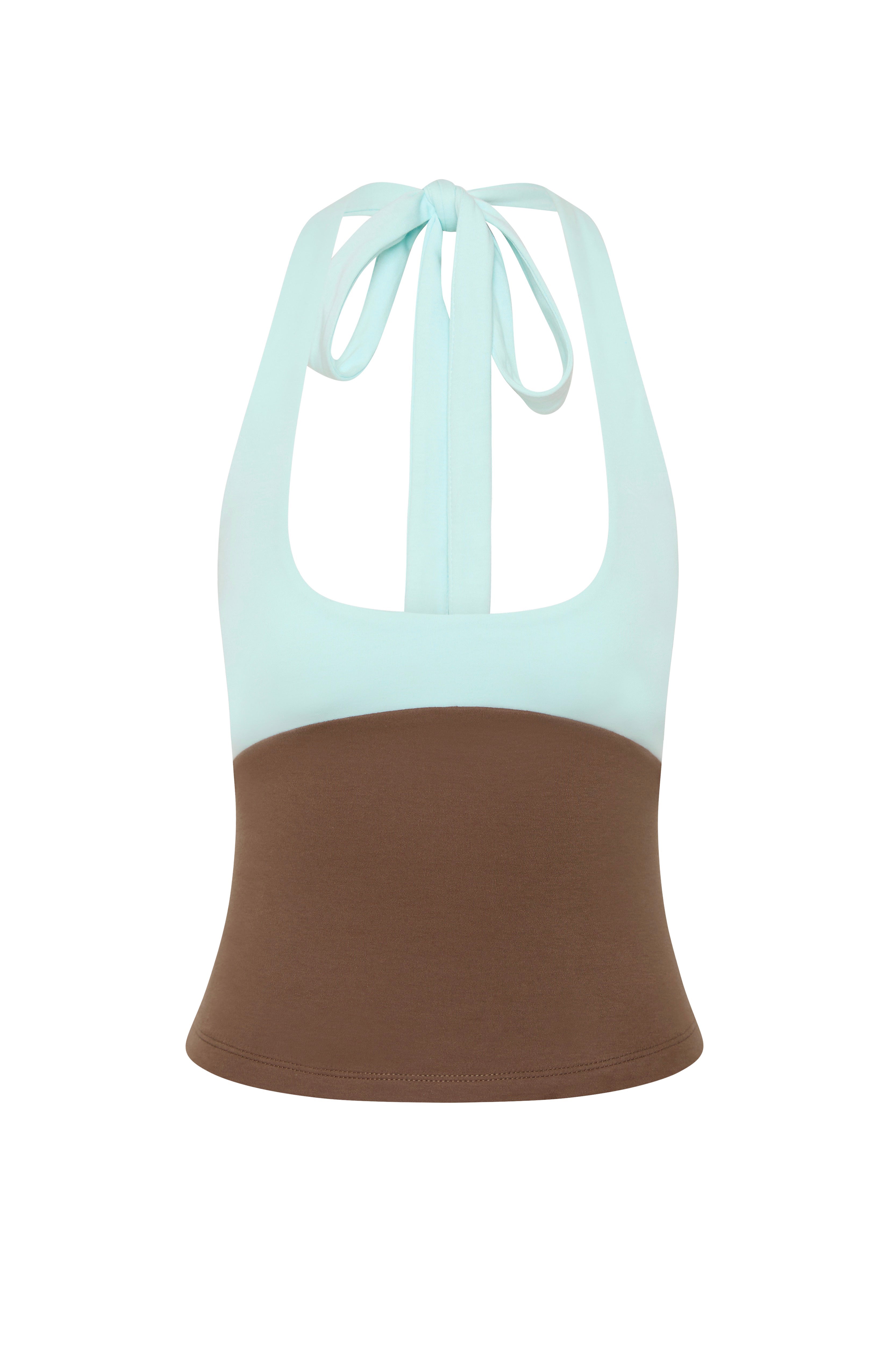 Jemima Halter Top | Sky