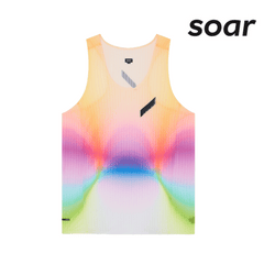 Buy SOAR Running Men Race Vest - Summer Rainbow for running in Singapore - Running Lab SG