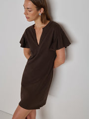 Savannah Mini Dress, Cocoa