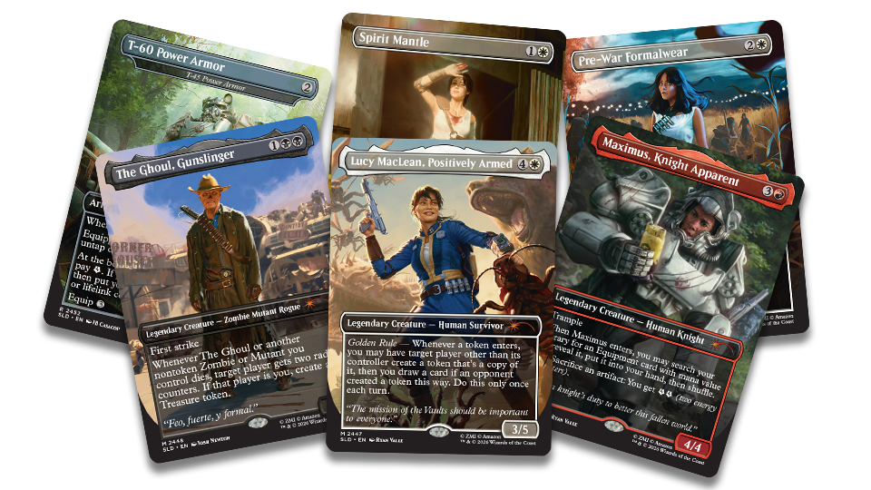 Wasteland icons join Magic: The Gathering in Secret Lair x Fallout