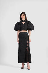 BELLE LACE BLACK SKIRT