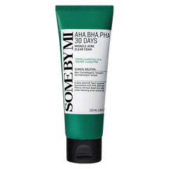 SOME BY MI - AHA,BHA,PHA 30 Days Miracle  - Mousse nettoyante anti-acné Pharmacie Lariboisière Shop