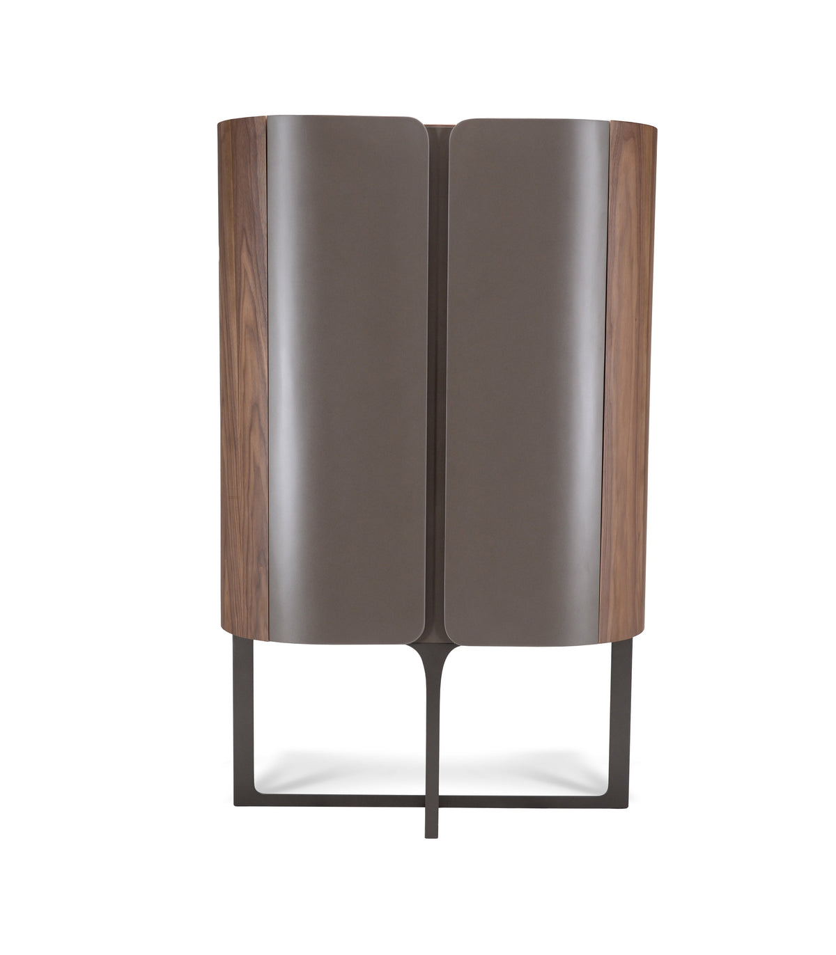Wandkast Sakura 010 - 100x50x160 Walnoot Poot Bronze