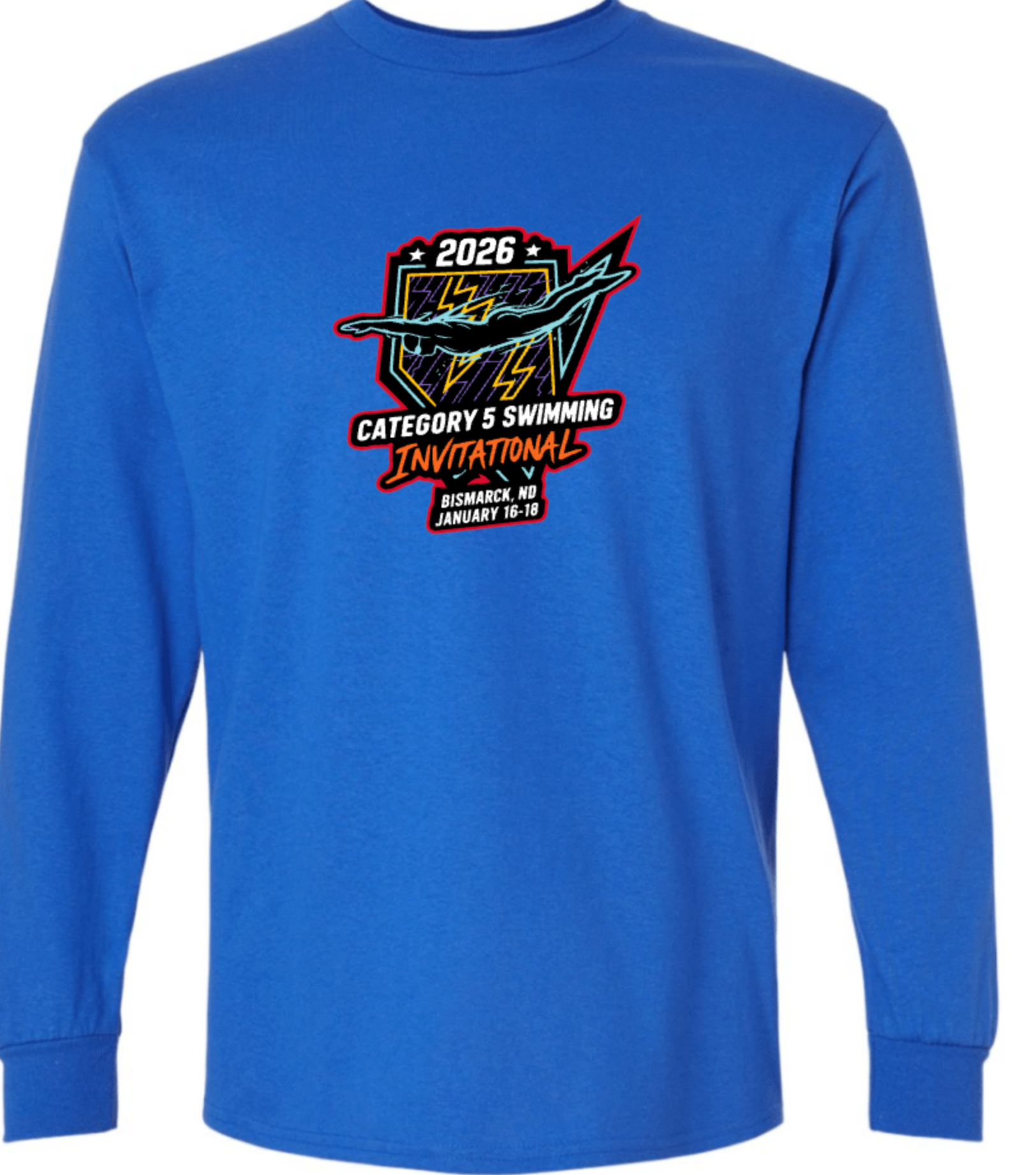Cotton Long Sleeve Tee (YOUTH AND ADULT)