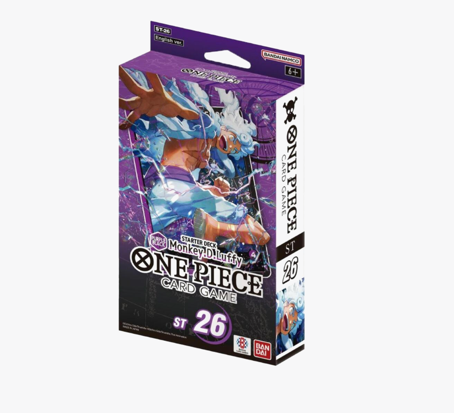 One Piece TCG: Starter Deck 26: PURPLE/BLACK Monkey.D.Luffy [ST-26]