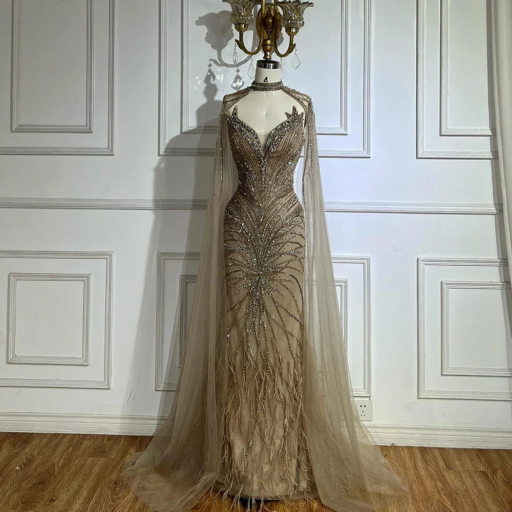 Luxury Designer Evening Dresses Mermaid Gowns for Formal Occasion LA72882