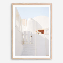 Shop Santorini Town Photo Art Print a photography wall art print from The Print Emporium wall artwork collection - Buy Australian made fine art poster and framed prints for the home and your interior decor room, TPE-1338-AP