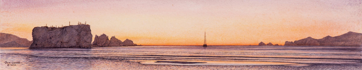 SOMOS EL BARCO by Jon Crane -- Fine Art Watercolors