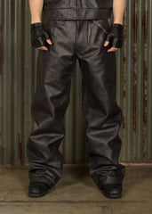 RAGE BURNOUT LEATHER PANT