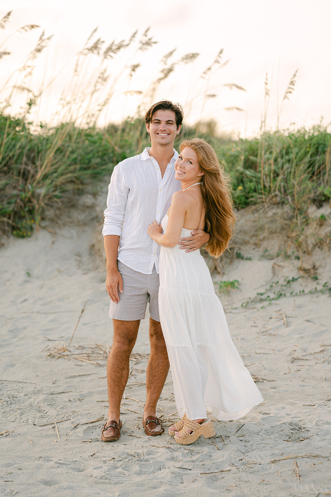 Casual Engagement Photo Dresses Spring Summer Engagement Dress White The Cutest Neutral Outfits For This Outdoor