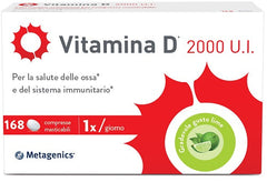VITAMINA D 2000 UI 168 COMPRESSE MASTICABILI