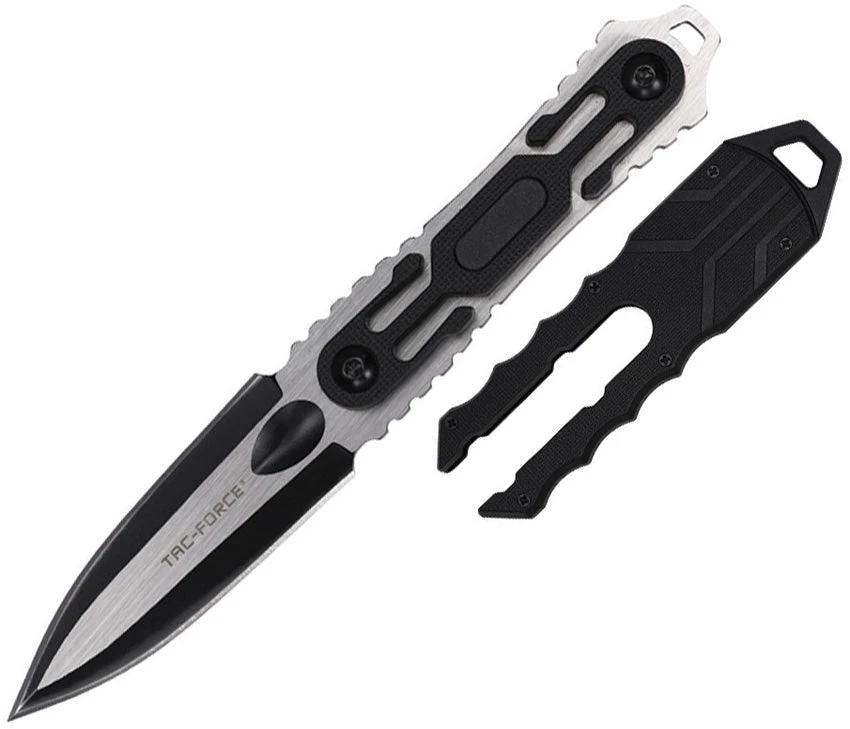 Tac Force Fixed Blade Gray TF-FIX124GY by Tac Force