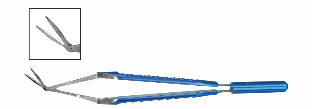 TMS501 Mackool Foldable Lens Cutter Scissors-Forceps | TITAN MEDICAL