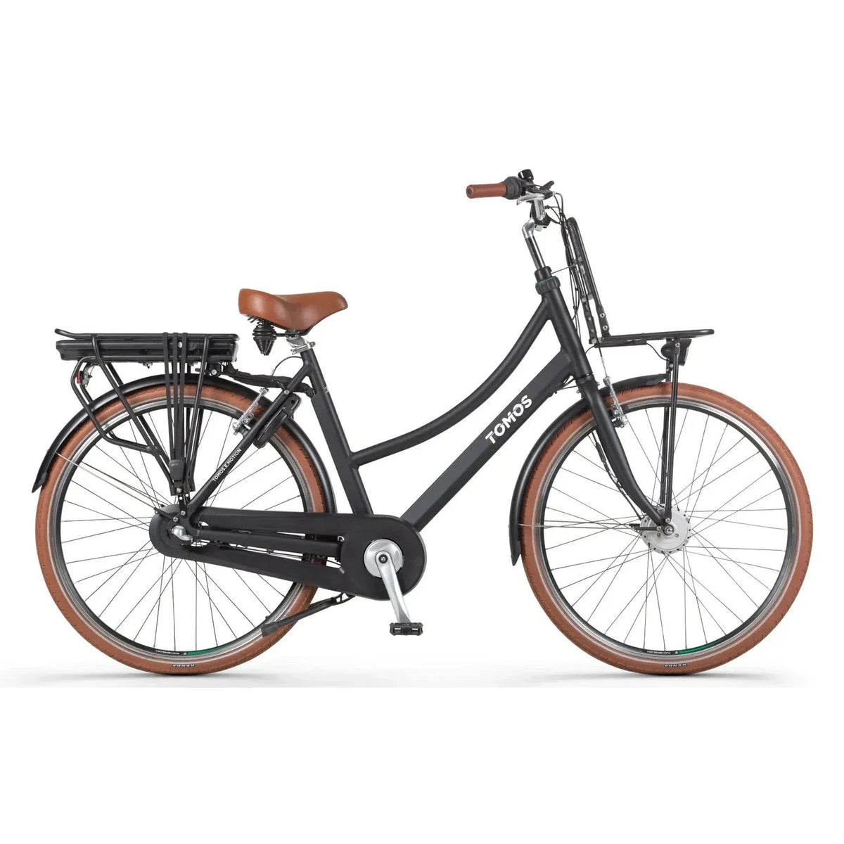Tomos EB 15 - Elektrische Fiets - Mat Zwart - 50 cm - AE-trading